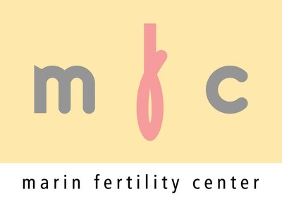 Marin fertility center logo with an m and c initials